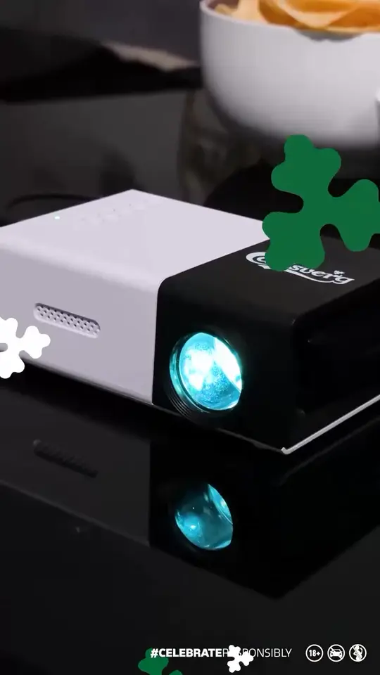 Frame 2 from Carlsberg: Portable Projector