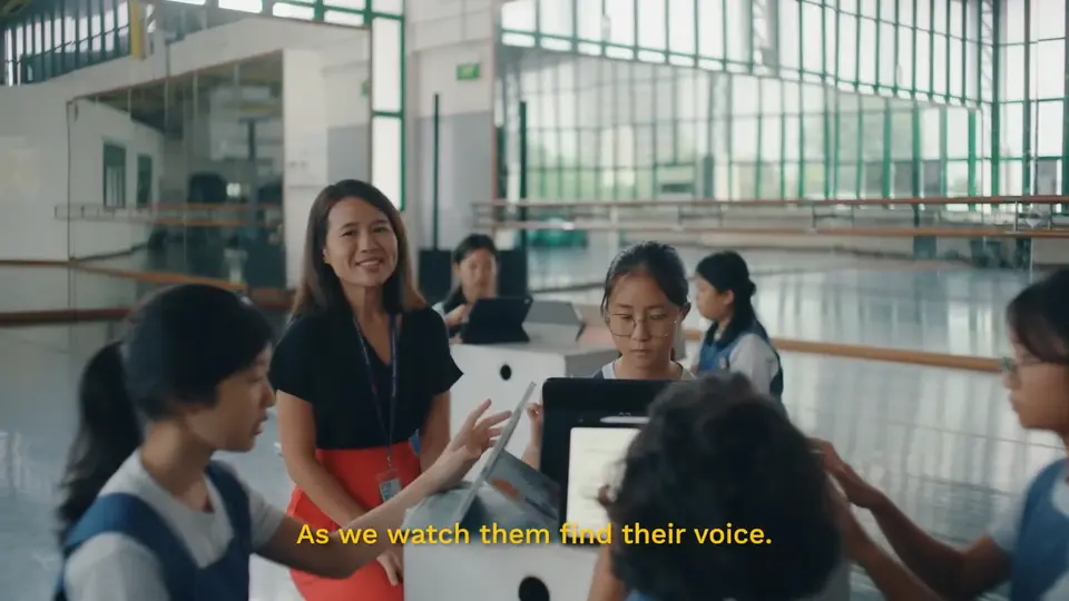 Frame 2 from MOE: Teachers’ Day