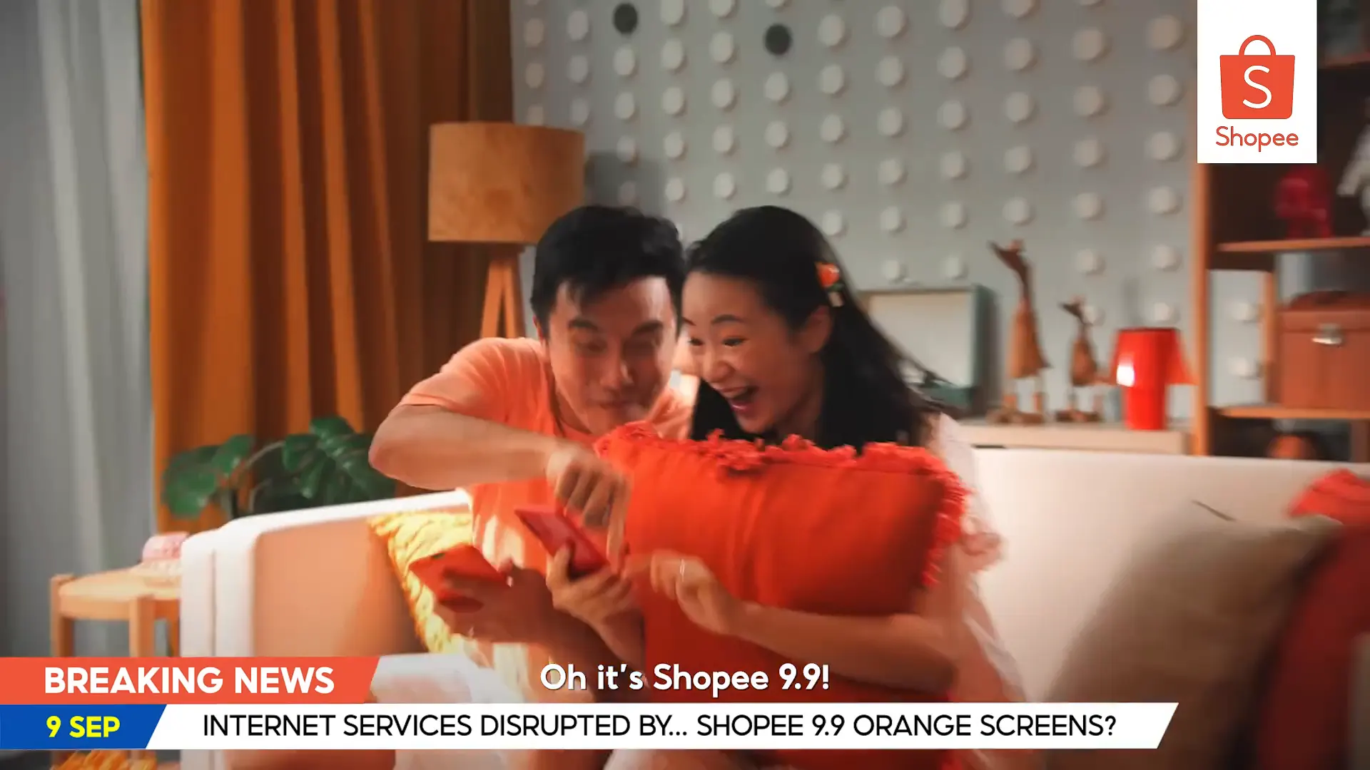 Shopee: 9.9 Super Shopping Day, poster frame
